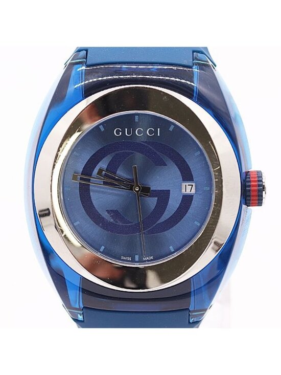 Gucci Sync 137.1 Quartz Blue Dial Watch